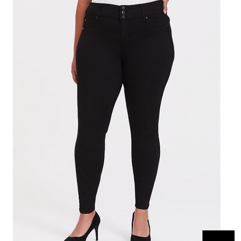 Torrid Super Stretch Black Jegging